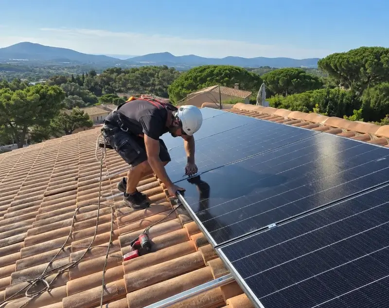 Installateur panneaux solaires Saint-Denis-de-Pile — pose photovoltaïque sur toiture