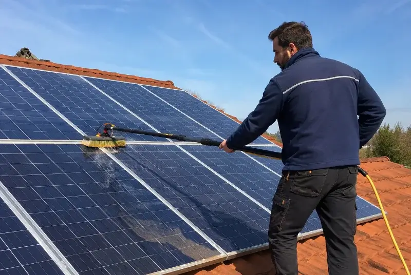 Nettoyage et entretien de panneaux solaires à Saint-Denis-de-Pile